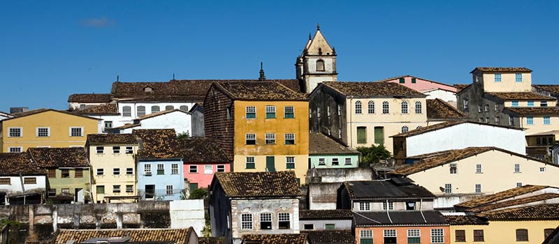 Die Altstadt von Salvador da Bahia